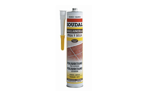MASILLA POLIURETANO PEGA Y SELLA 300ML GRIS