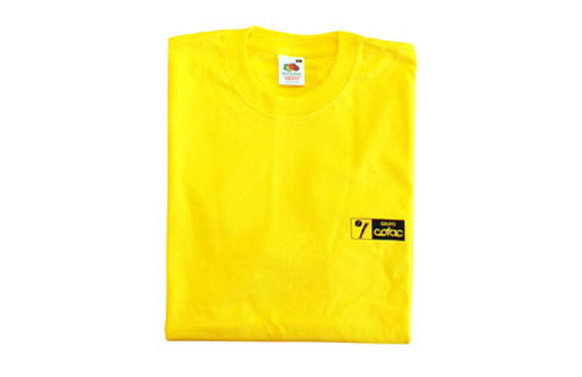 CAMISETA MANGA CORTA COFACT L AMARILLA