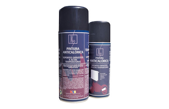 PINTURA SPRAY ANTICALORICA 270CC RAL9005 NEGRA