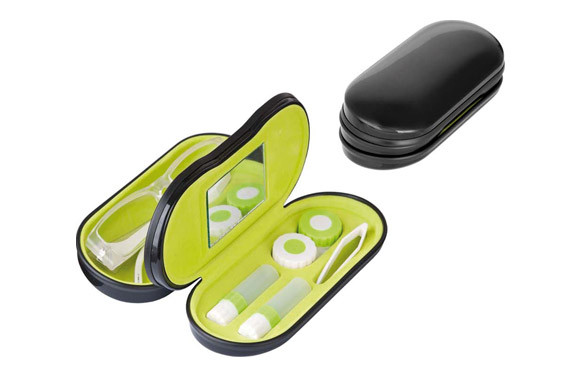 ESTUCHE GAFAS/LENTILLAS TWIN NEGRO