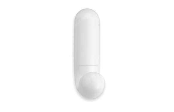 COLGADOR ADHESIVO/TORNILLOS (BL 1U) BLANCO
