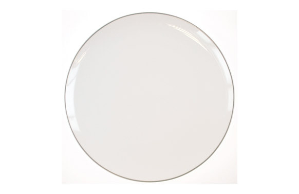 PLATO LLANO 27 COUPE DECORADO LINEA GRIS
