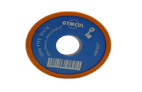 CINTA PTFE GYMCOL (TEFLON) 50MX19MMX0,1