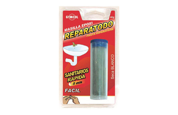 MASILLA REPARATODO SANITARIOS TUBO 60GR