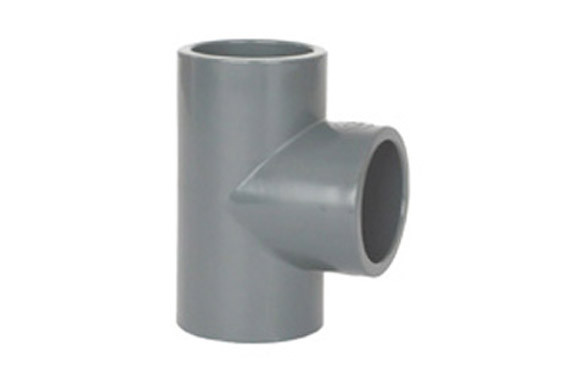 TE HEMBRA 90º ENCOLAR PVC PRESION Ø 25