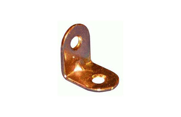 ESCUADRA ANGULO PUNTA REDONDA BICROMATADO 80 X 80 MM