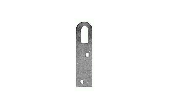 PLACA COLGADOR RECTA 80X20