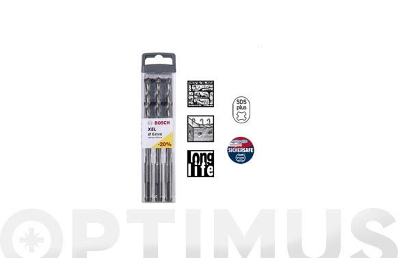 BROCA SDS-PLUS(C.3U) 10 X5L