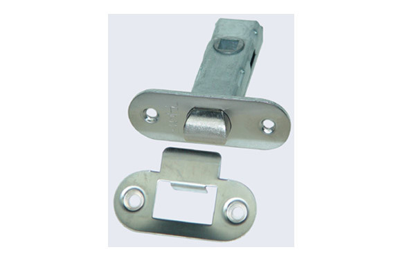 PICAPORTE INOX MUELLE DOBLE 45 MM CANTO ROMO