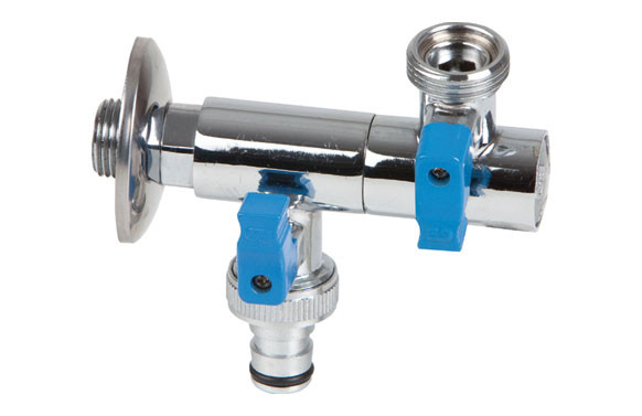 GRIFO DOBLE GIRATORIO M-M 1/2\"-3/4\" // 3/4\"