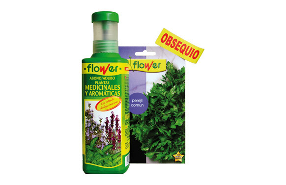 ABONO LIQUIDO AROMATICAS +SEMILLAS PLANTA AROMATICAS