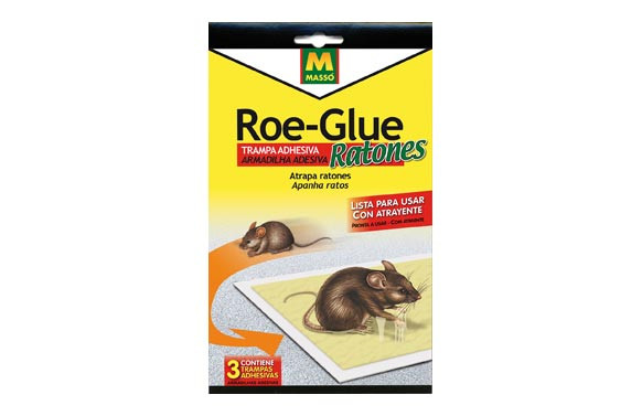TRAMPA ADHESIVA RATONES ROE-GLUE