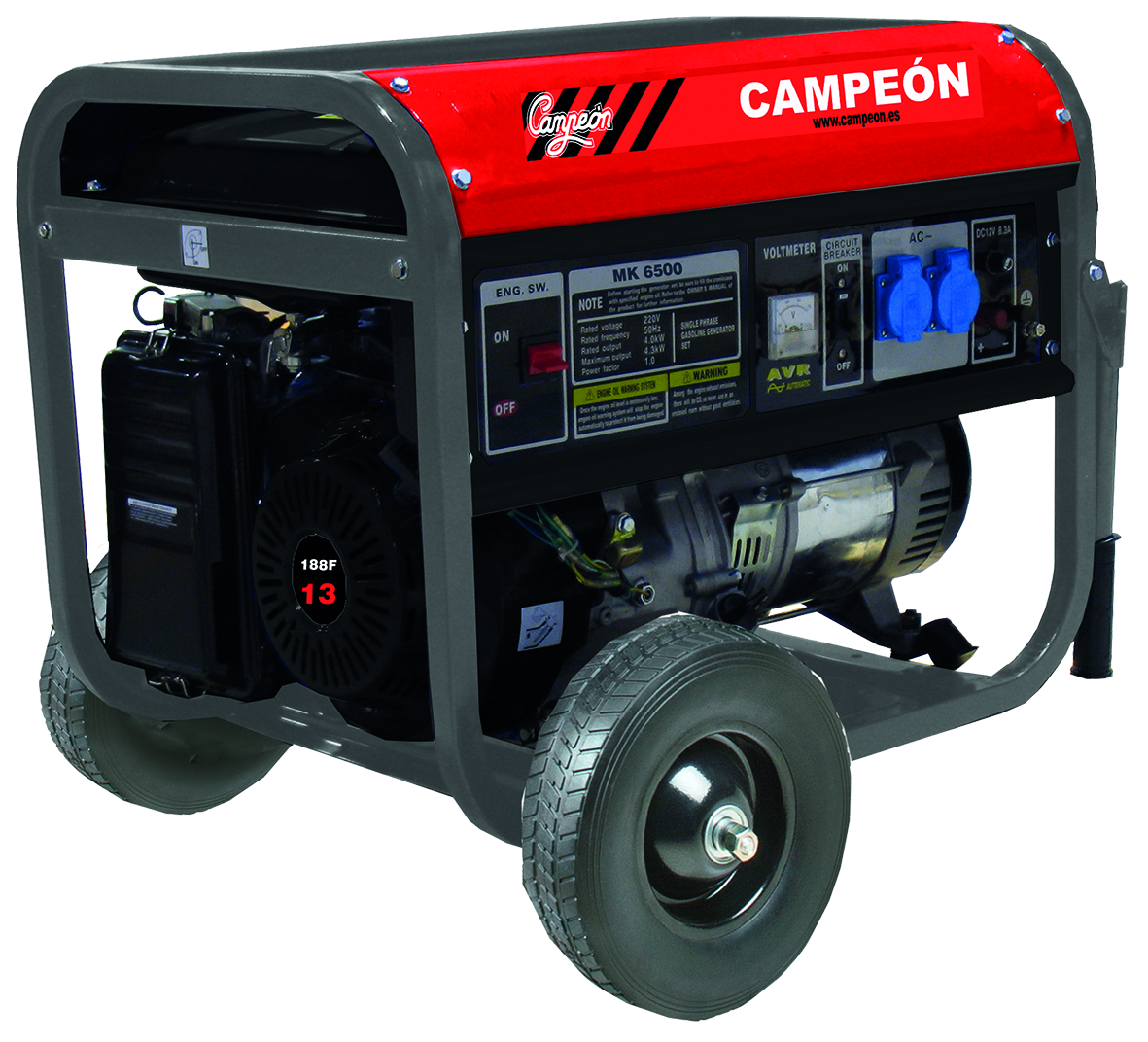GENERADOR CAMPEON 5.5KVA 389CC MK5500