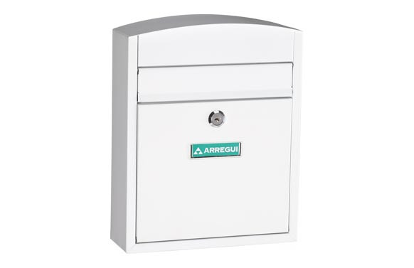 BUZON EXTERIOR ACERO COMPACT BLANCO