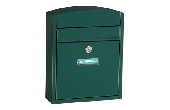 BUZON EXTERIOR ACERO COMPACT VERDE