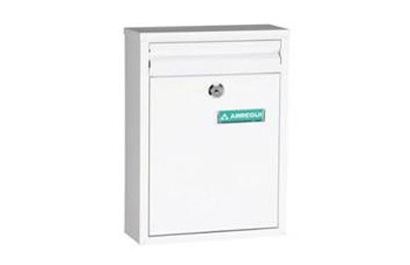 BUZON EXTERIOR ZAGUAN ARREGUI E-5751 BLANC