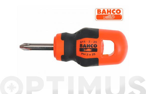 DESTORNILLADOR SERIE 600 EXTRACORTO BOCA PHILLIPSPH 2X 25 7314150124596