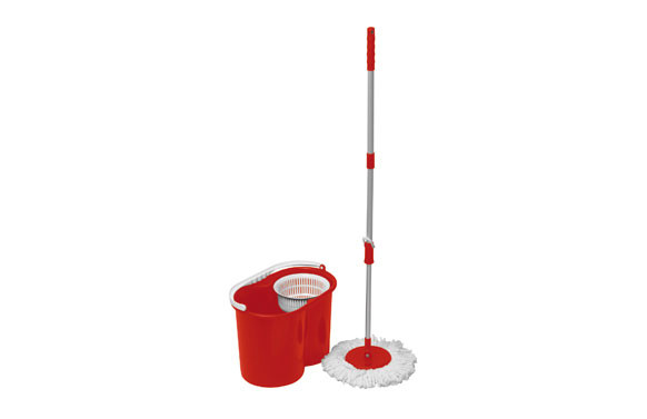 CUBO FREGAR CENTRIFUGO DUETT ROJO
