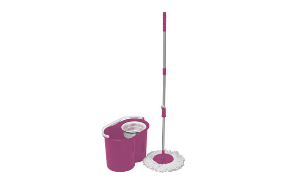 CUBO FREGAR CENTRIFUGO DUETT LILA 10 L