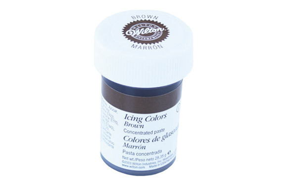COLORANTE 28GR WILTON EU 610-317/MARRON