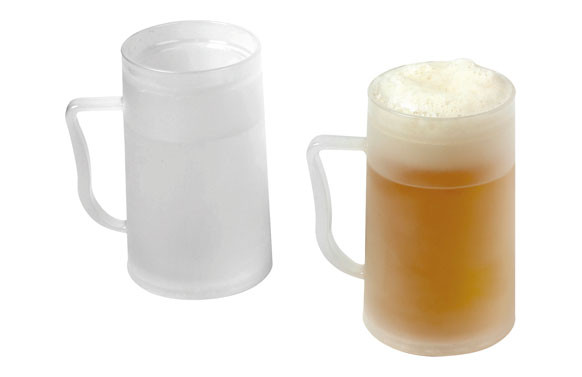 JARRA CERVEZA POLYPROPILENO SET 2 UNIDADES 450 ML