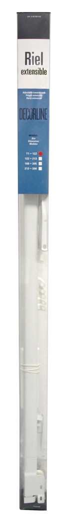RIEL EXTENSIBLE DECORLINE PARED/TECHO 122/213CM