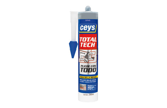 ADHESIVO TOTAL TECH 290 ML GRIS