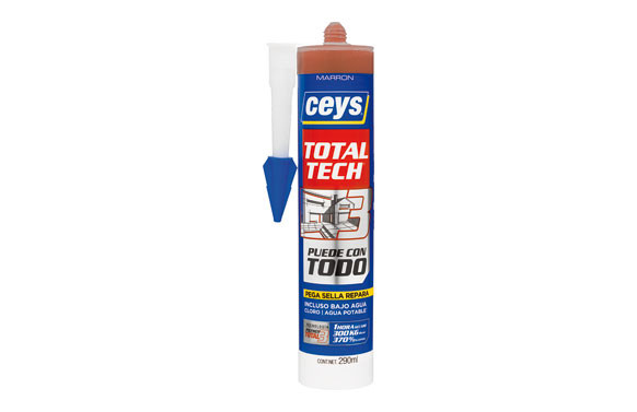 ADHESIVO TOTAL TECH 290 ML MARRON