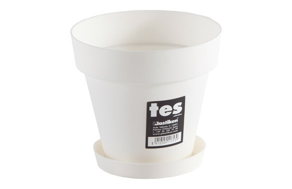 MACETA Ø32 TES BLANCO