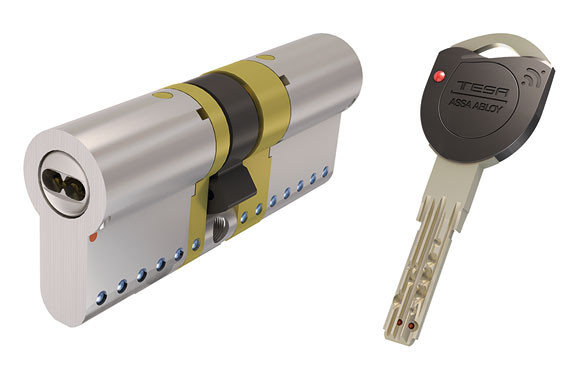 CILINDRO TK100 LATON LLAVE PUNTOS 30-30