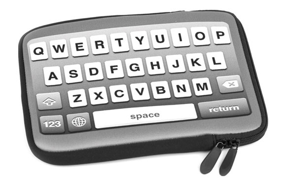 FUNDA TABLET RETRO TYPE 10\" NEGRO