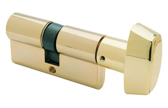 CILINDRO TE5 LATON LLAVE SERRETA 40-30 BOTON