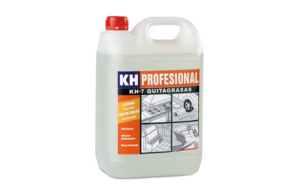 LIMPIADOR KH-7 QUITAGRASA PROFESIONAL 5 L