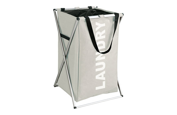 CESTO ROPA PLEGABLE LAUNDRY UNO-BEIGE