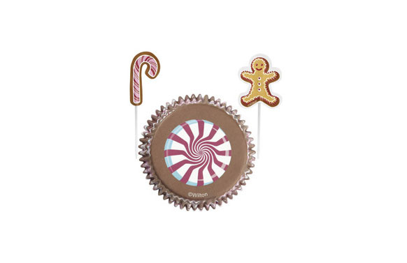 PAPEL MUFFIN DECOR+BANDERAS/24 415-1892-GINGER