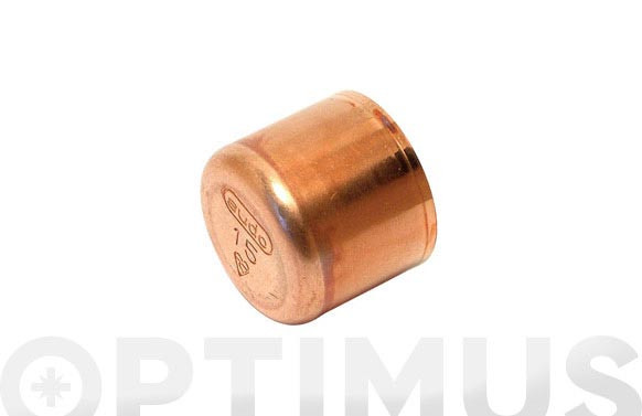 TAPON COBRE HEMBRA Ø 18MM 1UD