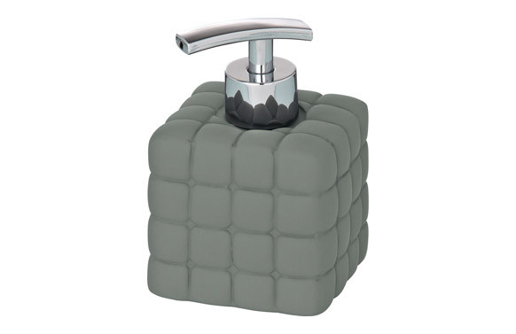 DOSIFICADOR GEL CUBE GRIS