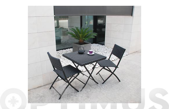 SILLA RATAN PLEGABLE NEGRO