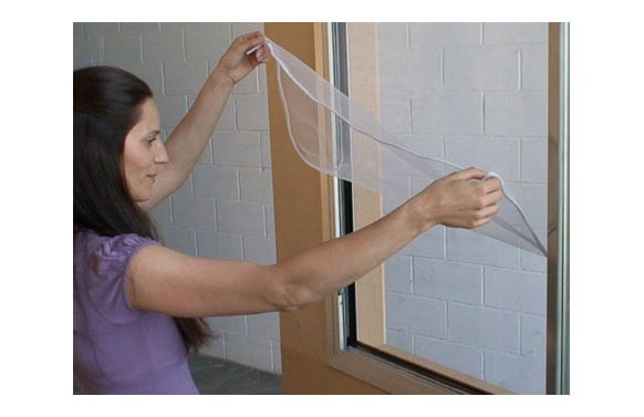MOSQUITERA VENTANA VELCRO PRACTICABLE 150X180-BLANCO