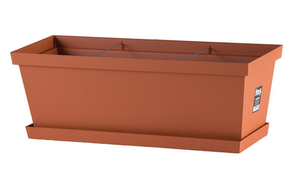 PLATO TES 46X16,5X 2,5 - TERRACOTA PARA 50CM (8550)