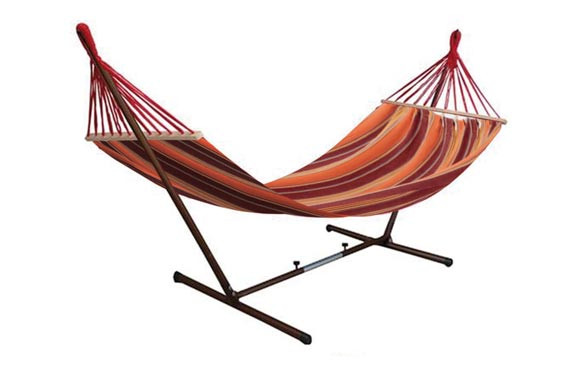 ESTRUCTURA METALICA PARA HAMACA MARRON