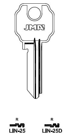 LLAVE ACERO JMA LIN -25D