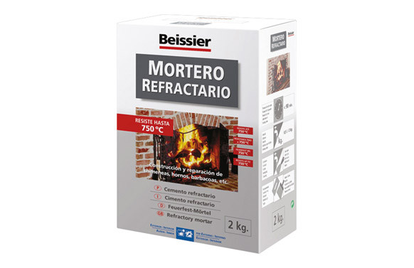 MORTERO REFRACTARIO EN POLVO 768-2 KG