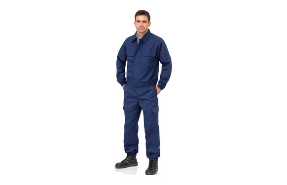 PANTALON IGNIFUGO + ANTIESTATICO L3000 AZUL MARINO-T38