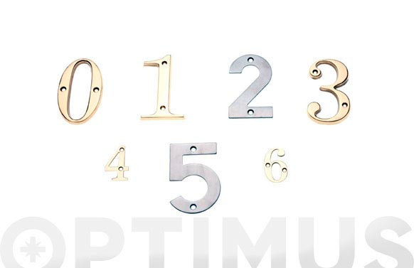 PLACA 4 INOX 18/8 AMIG (BL)NUMERO 2