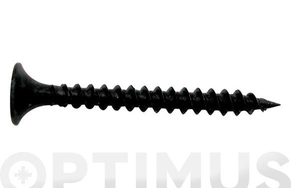 TIRAFONDO PLADUR NEGRO (100 UNI) 3,50X35 MM