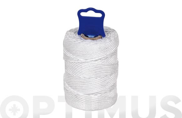 HILO REPLANTEO POLIPROPILENO TRENZADO Ø 1,8 MM 200 MT BLANCO