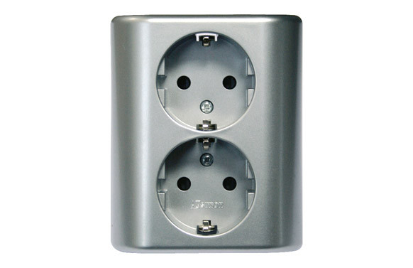 DOBLE BASE MONOBLOC EMPOTRAR ALUMINIO