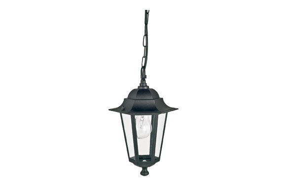 FAROLA COLGANTE ORLANDO NEGRO E27 60W