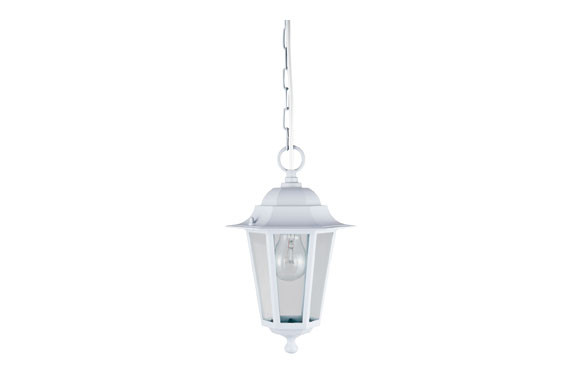 FAROLA COLGANTE ORLANDO BLANCO E27 60W